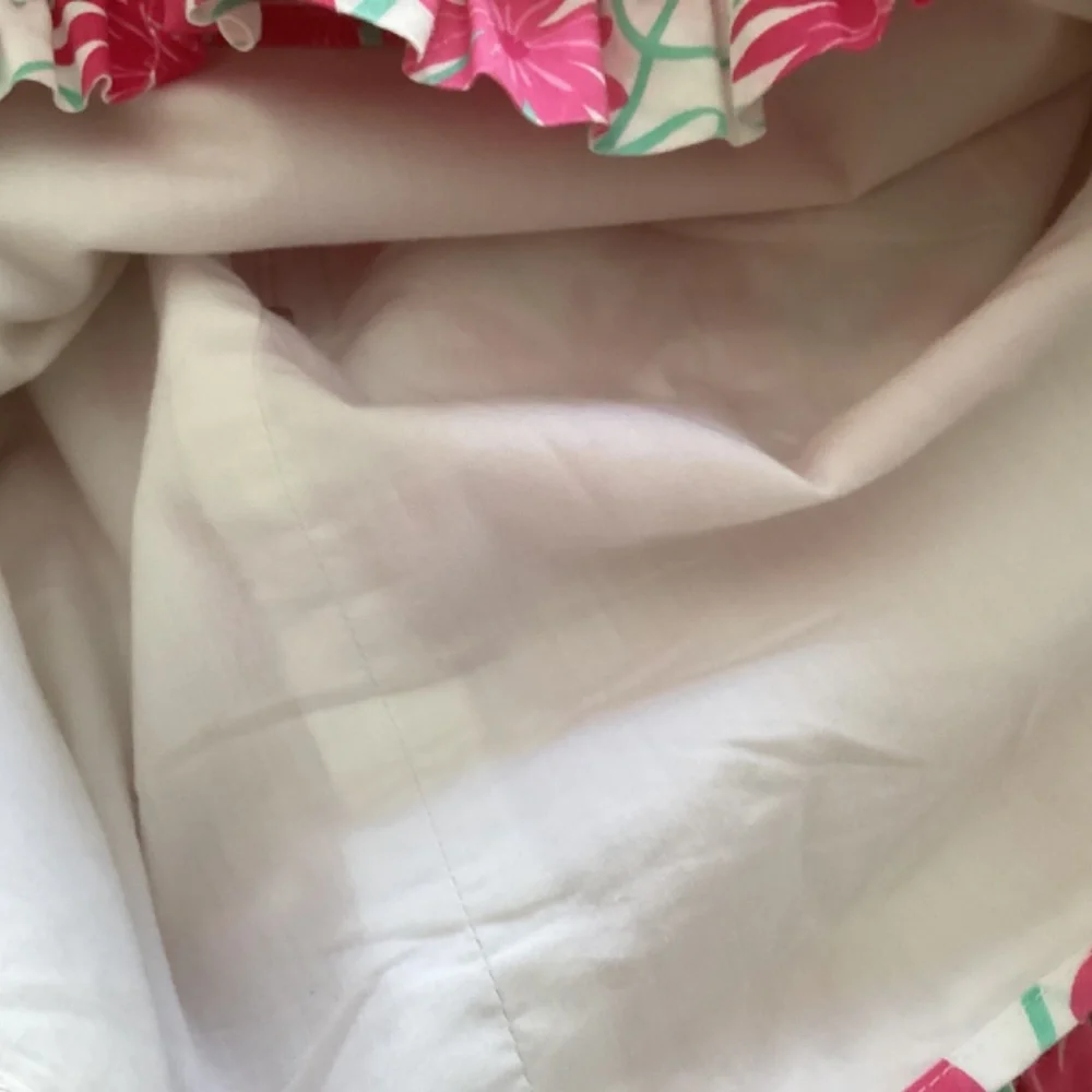 Vintage Lilly Pulitzer Ruffled Hem Skirt - Picture 5 of 8